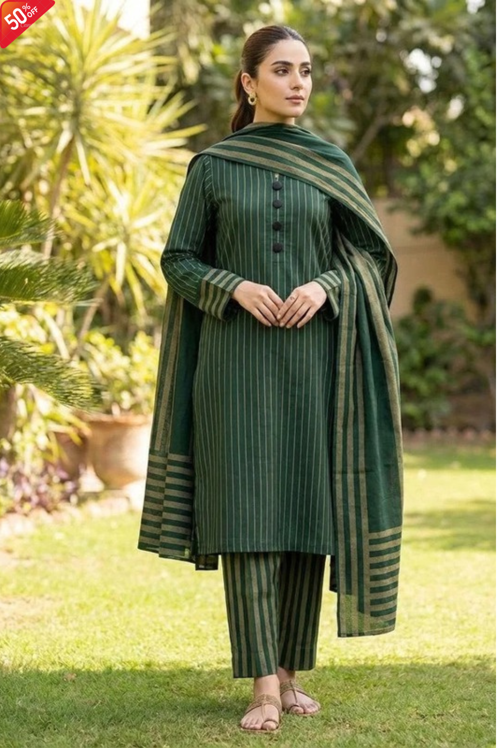 WINTER MARINA 3PC SUIT – Premium Striped Susi Winter Collection 2026